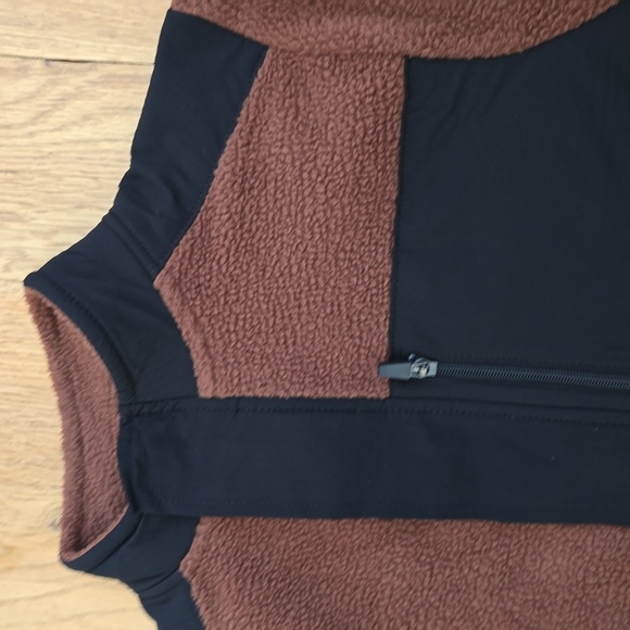 XERSION BRAND BOYS FRONT ZIPPERED BROWN AND BLACK JACKET SIZE LARGE 14/16 HUSKY - Picture 2 of 12